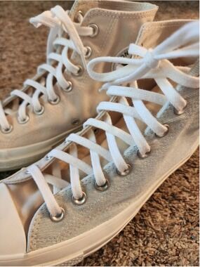 Converse Chuck 70 High Top Custom Pastel Split Two Tone Sneakers M7 W9‎